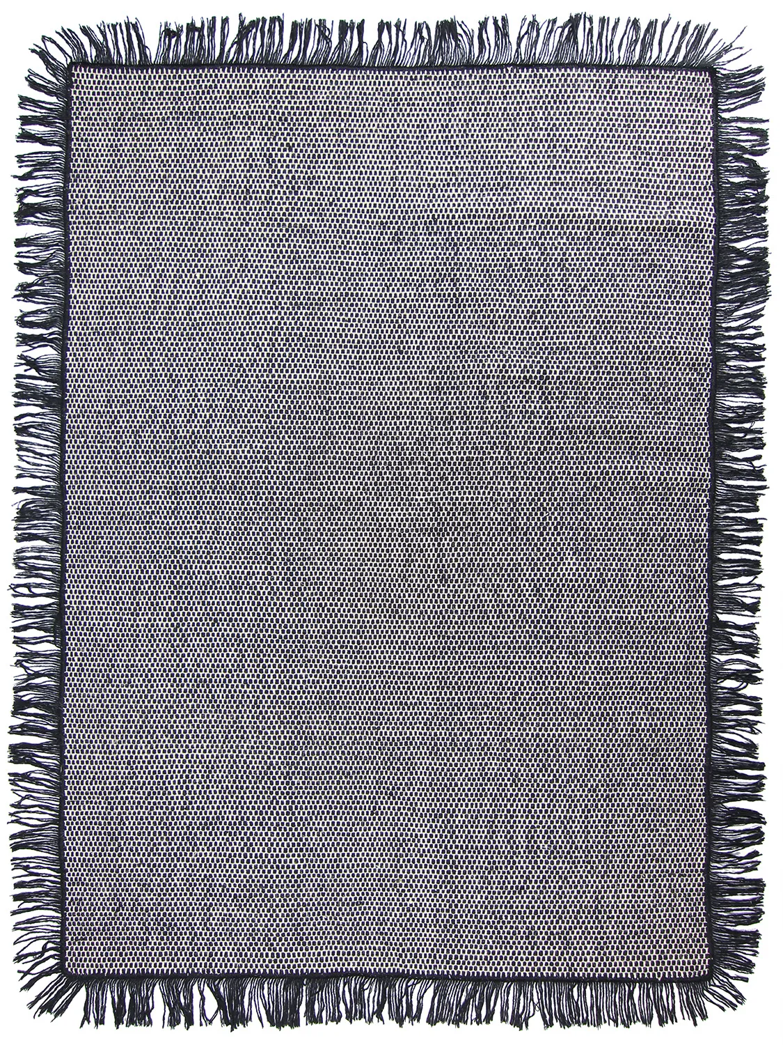 Vlnený koberec - Pike (čierny)