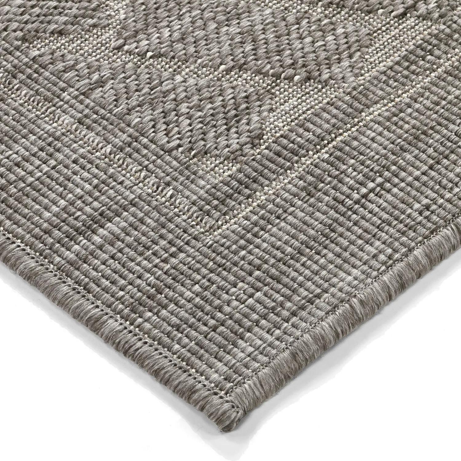 Koberec do interiéru a exteriéru - Aria (šedá)