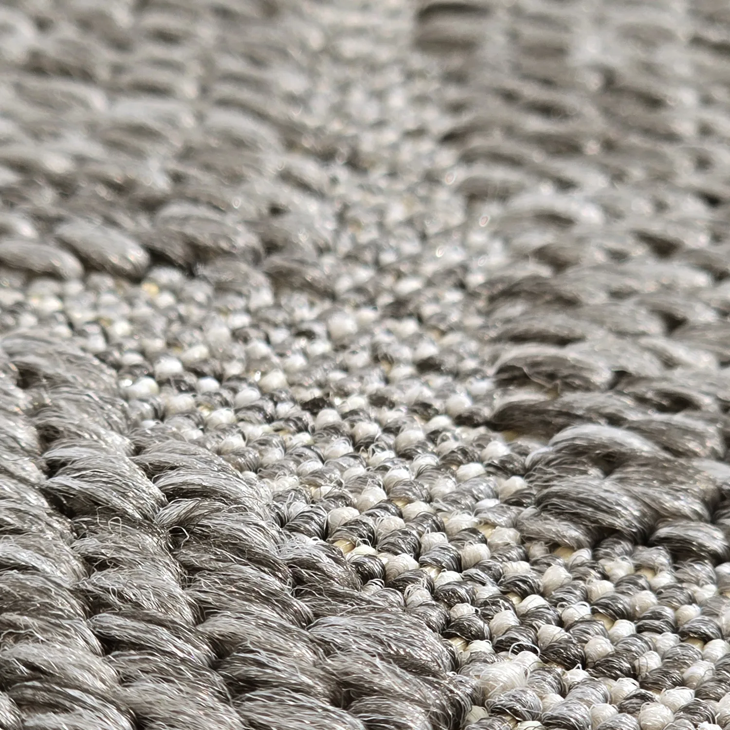 Koberec do interiéru a exteriéru - Aria (šedá)