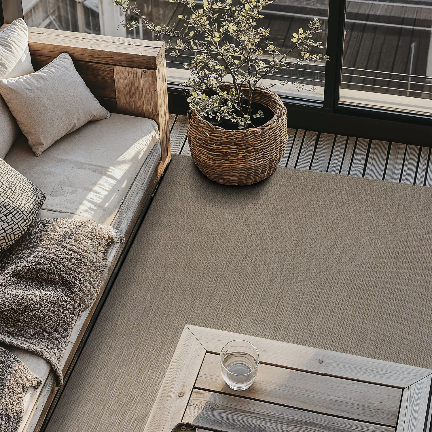 Koberec pre interiér a exteriér - Arlo (béžový)