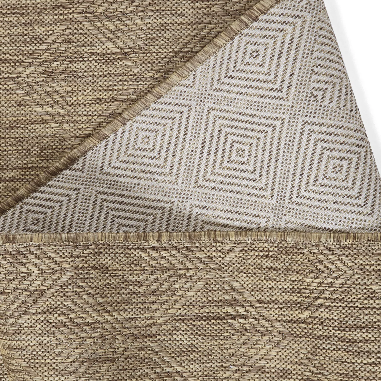 Koberec na vnútorné a vonkajšie použitie - Caldwell (hnedý)