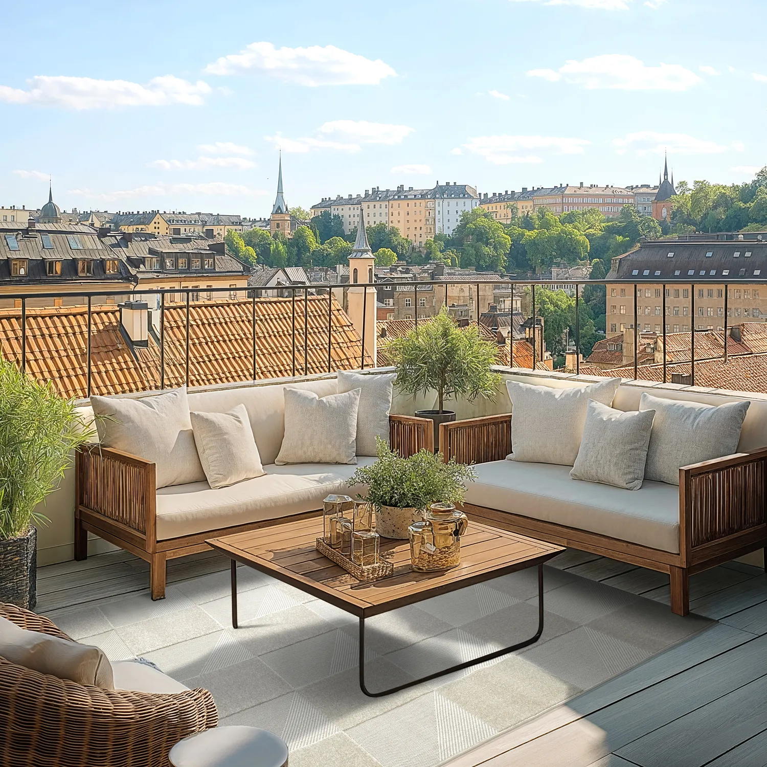 Shaggy Indoor/Outdoor - Carlisle (béžová)