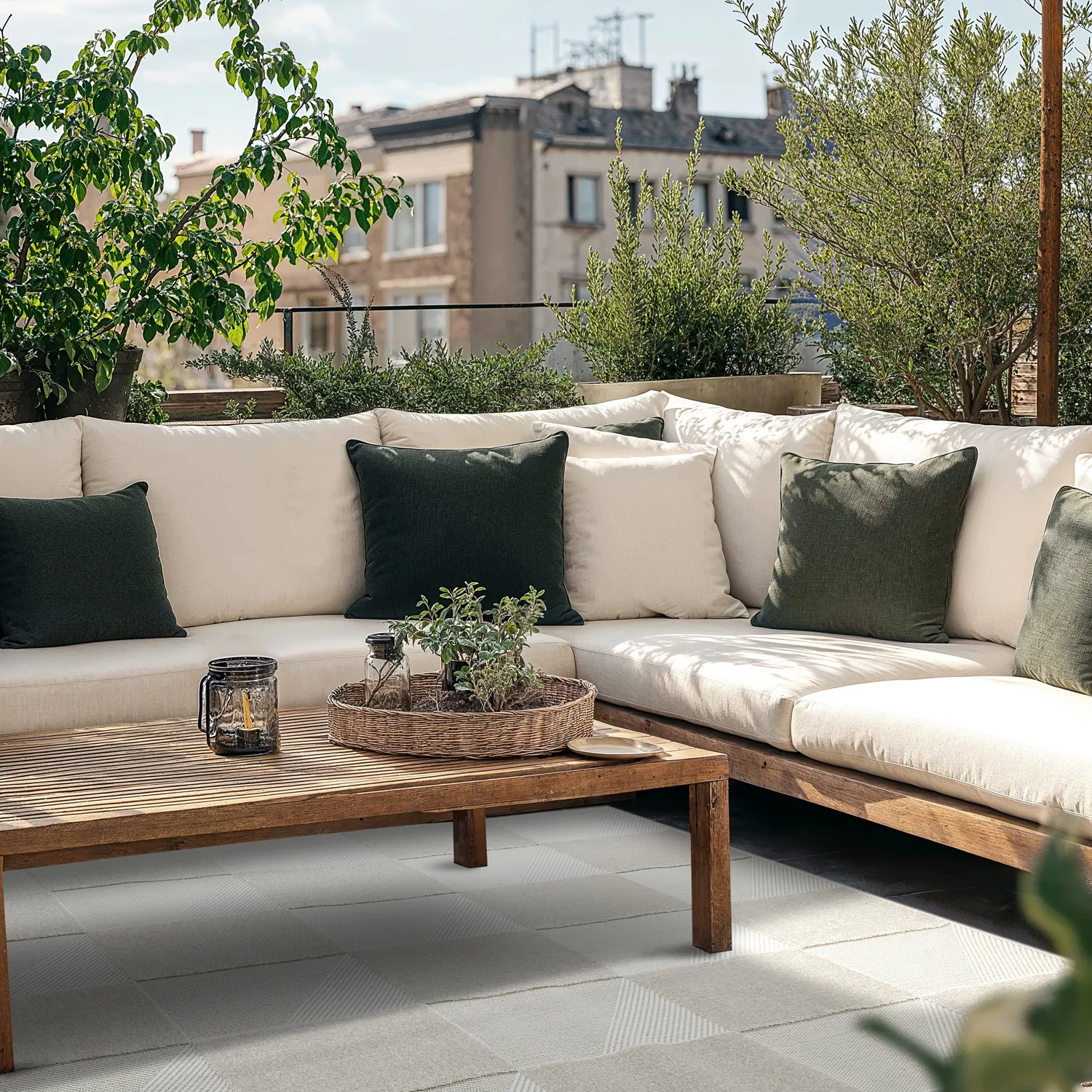 Shaggy Indoor/Outdoor - Carlisle (béžová)