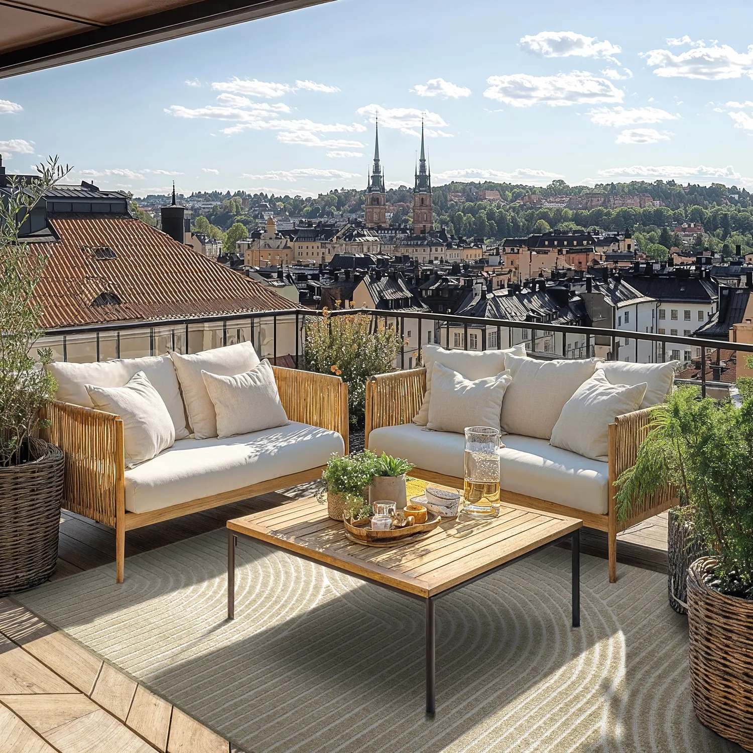 Shaggy Indoor/Outdoor - Devon (béžový)