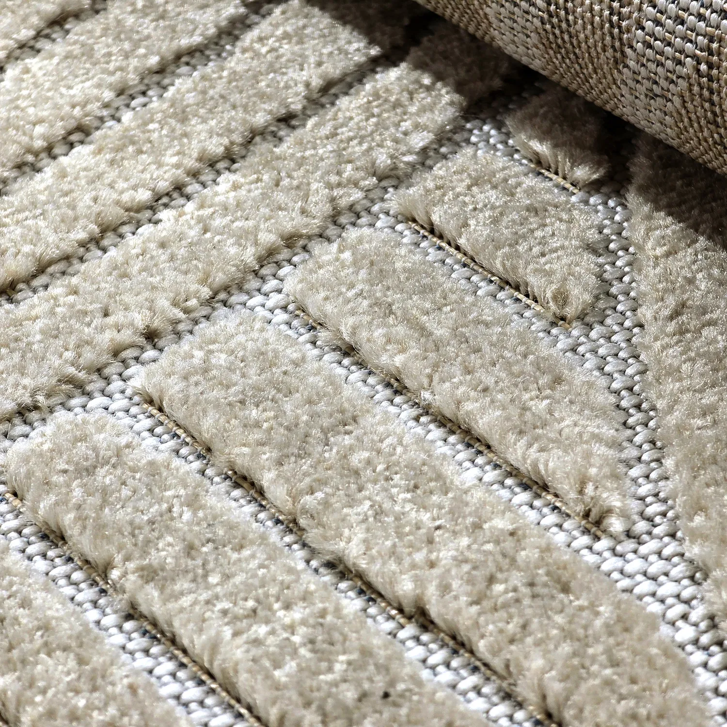 Kruhový koberec - Indoor/Outdoor Devon (béžový)