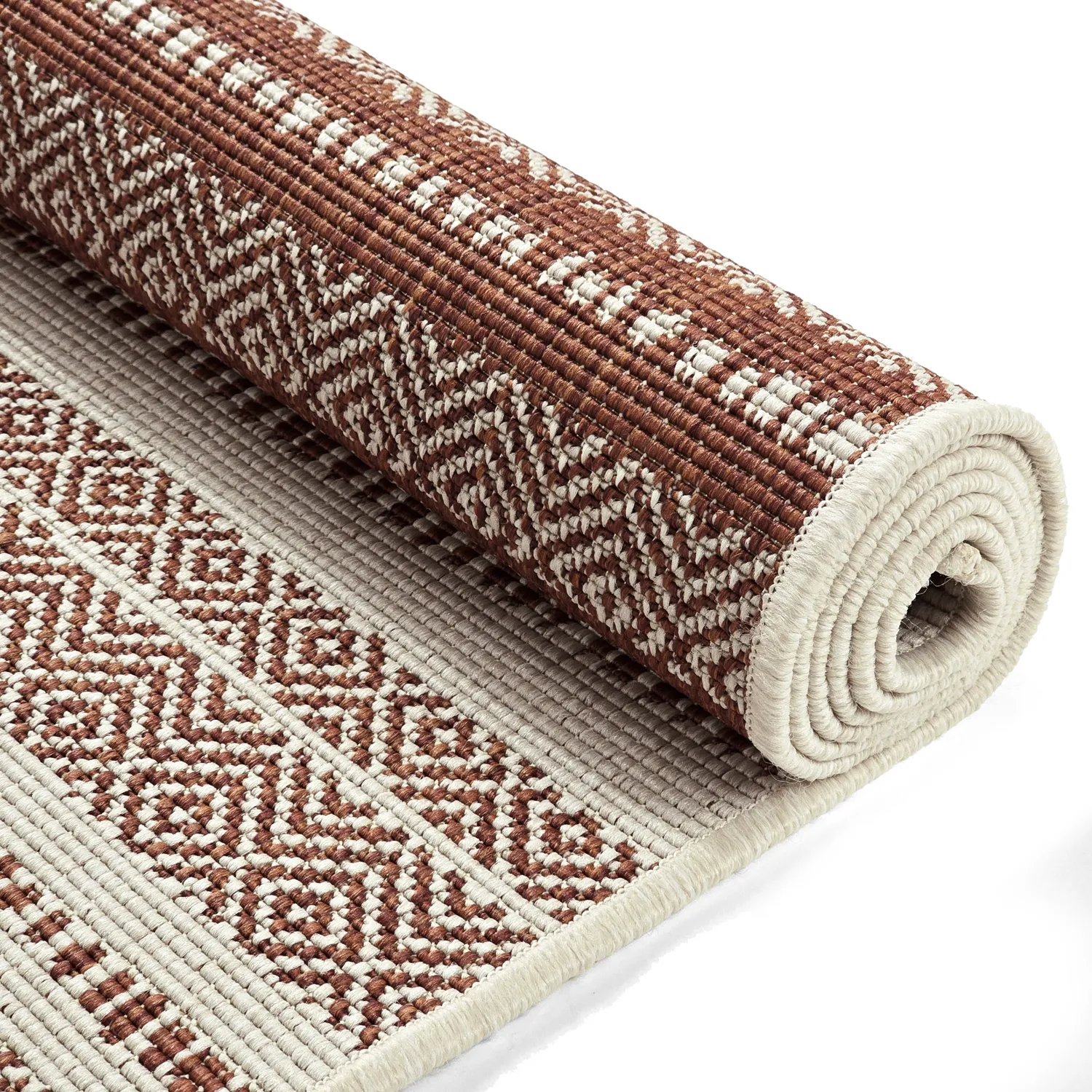 Koberec na interiér a exteriér - Ethan (oranžový)