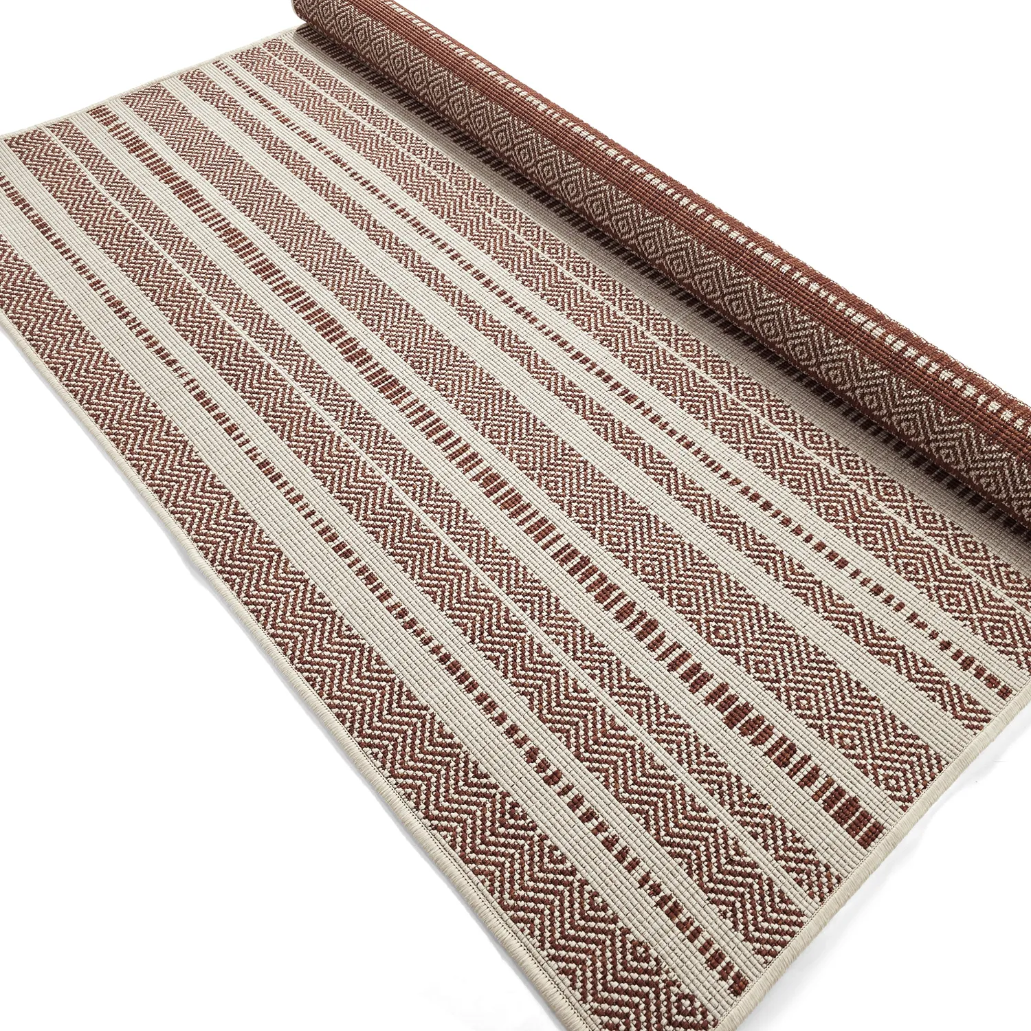 Koberec na interiér a exteriér - Ethan (oranžový)