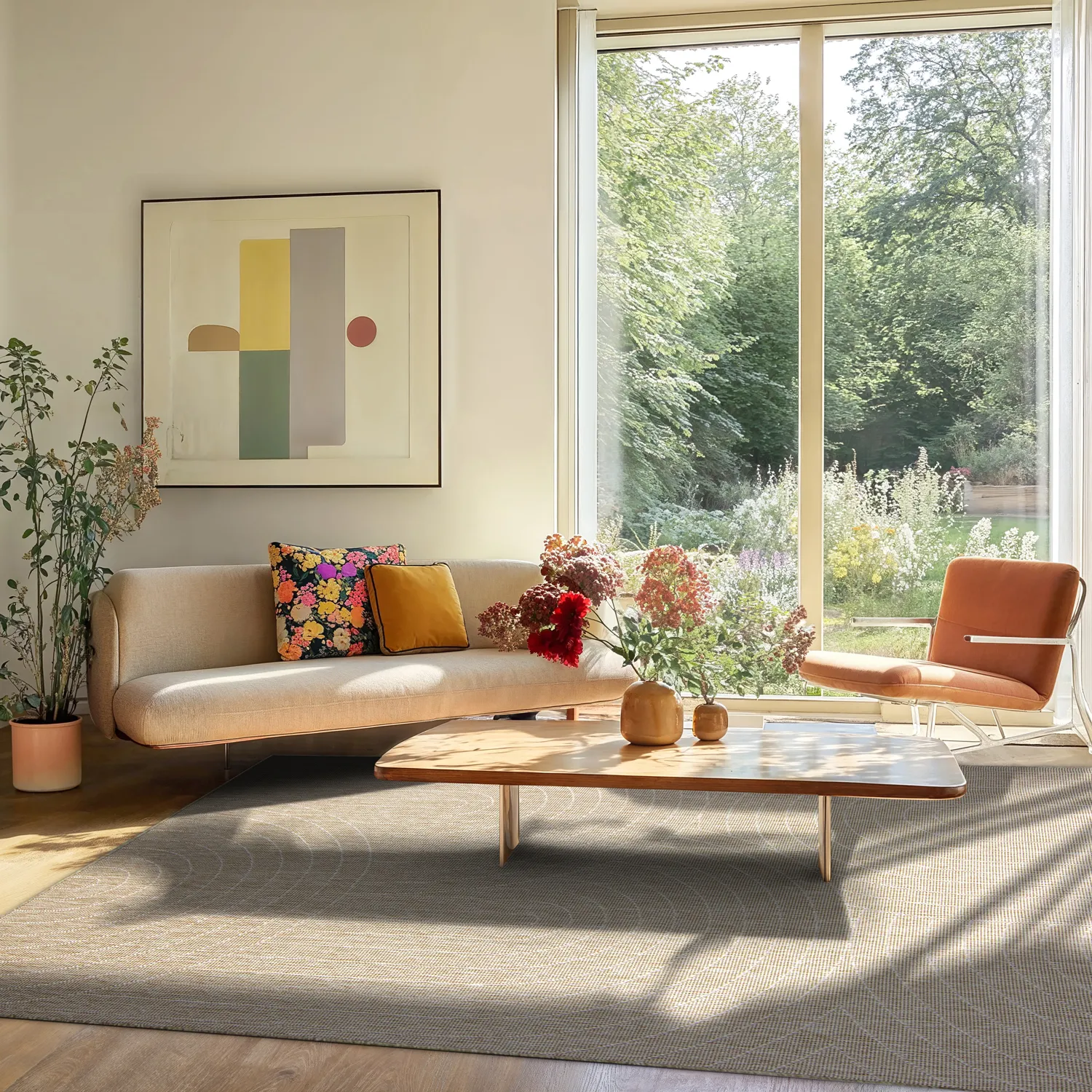 Koberec na interiér a exteriér - Hayden (béžový)