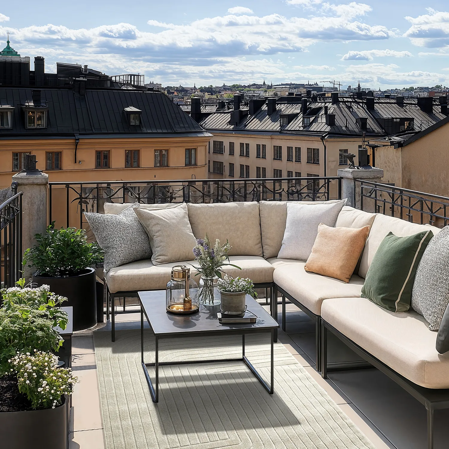 Shaggy Indoor/Outdoor - Hazleton (krémová)