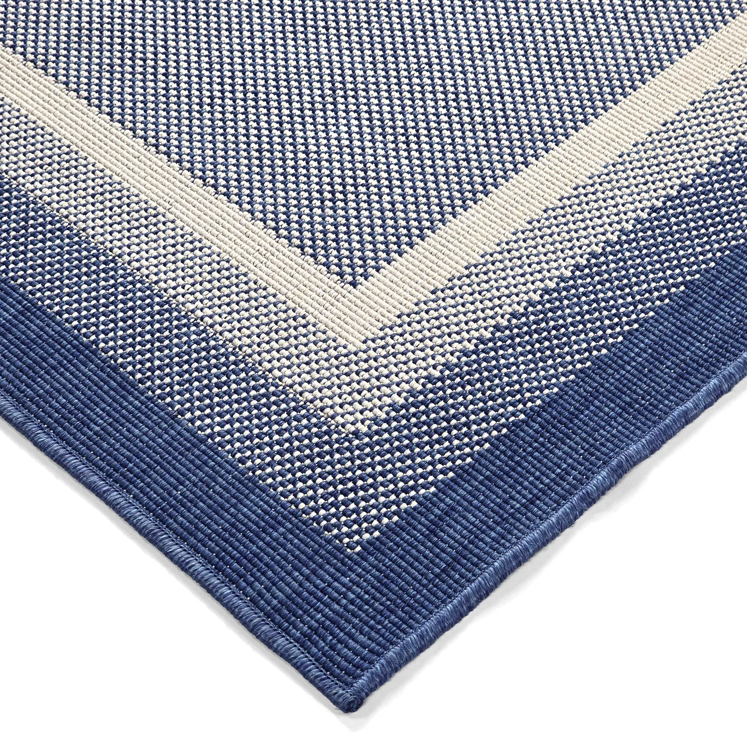 Koberec na vnútorné a vonkajšie použitie - Mason (modrý)