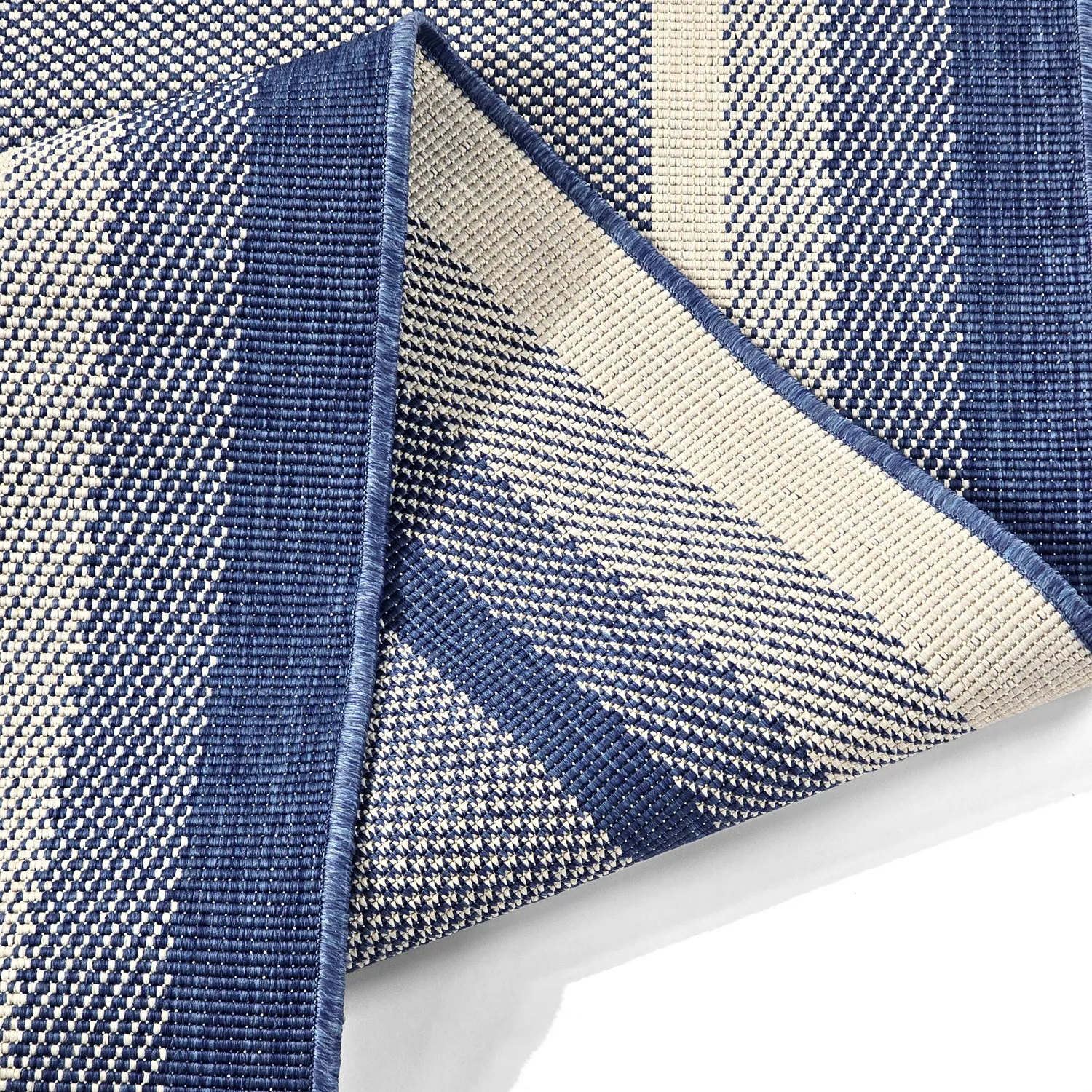 Koberec na vnútorné a vonkajšie použitie - Mason (modrý)