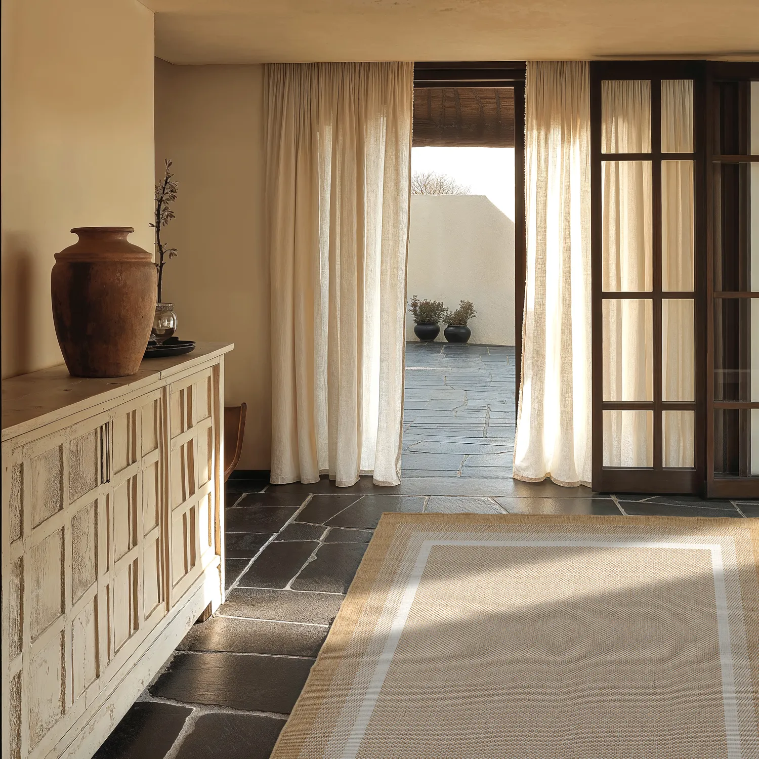 Koberec na vnútorné a vonkajšie použitie - Mason (juta)