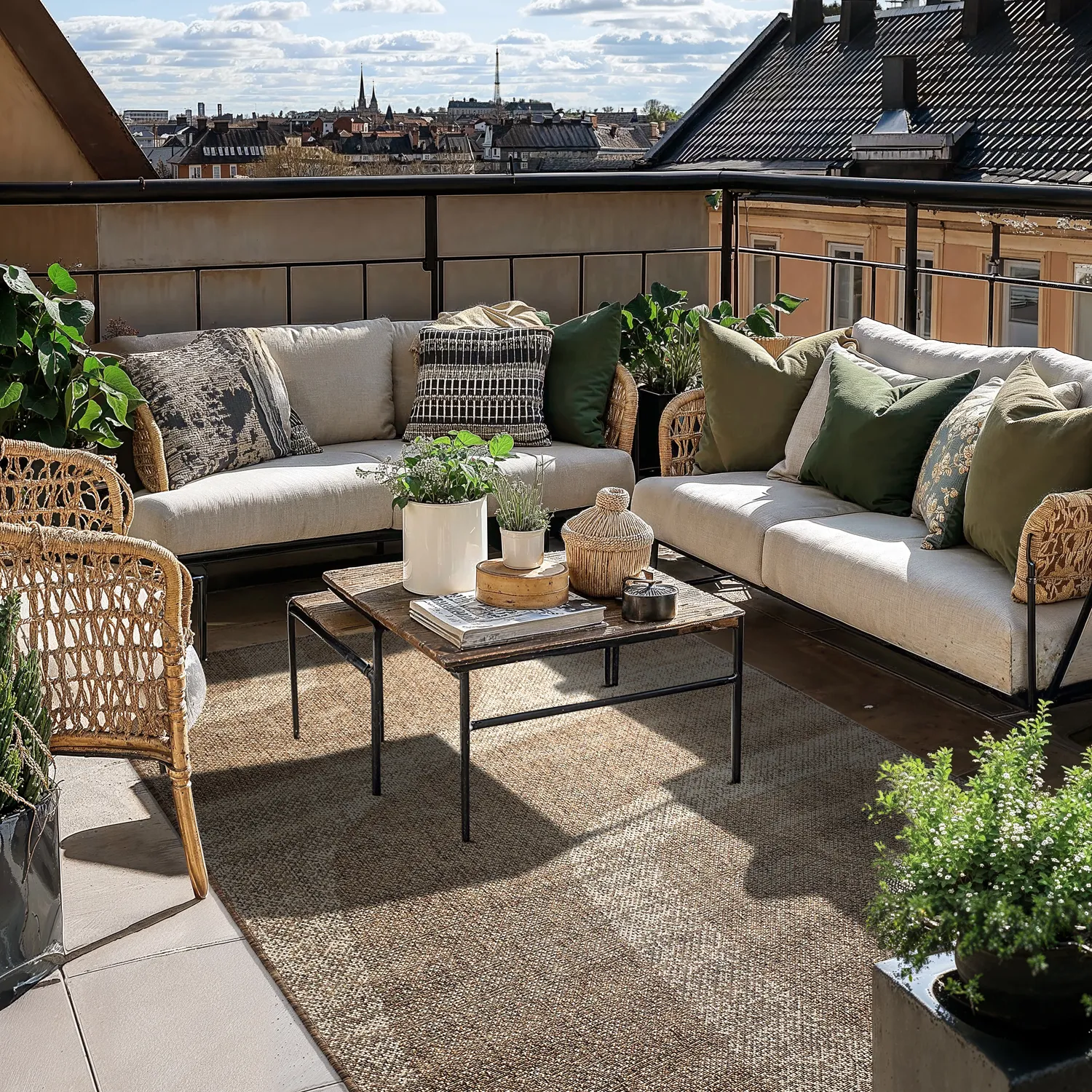 Shaggy Indoor/Outdoor - Orrville (hnedý)