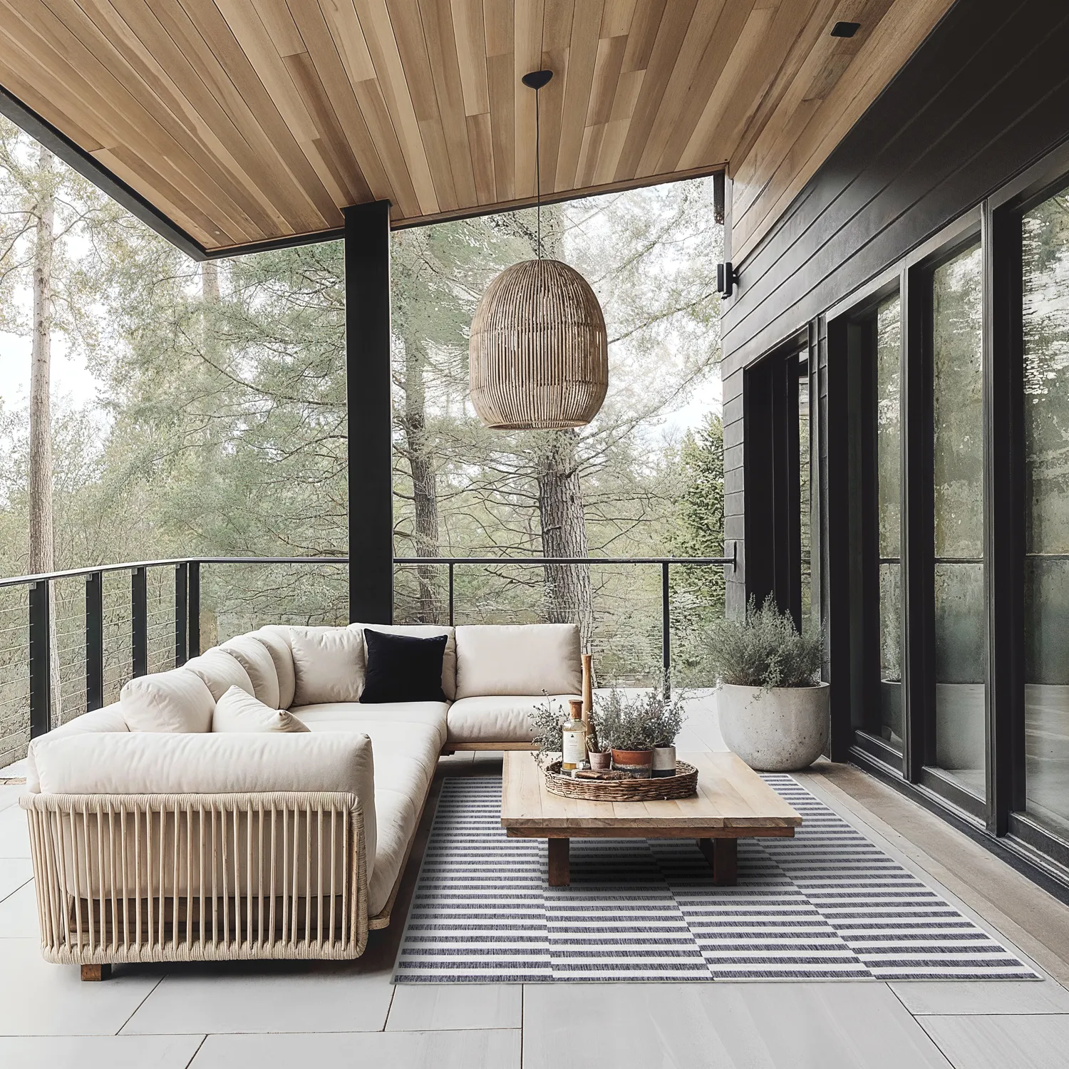 Koberec na interiér a exteriér - Otto (šedý)