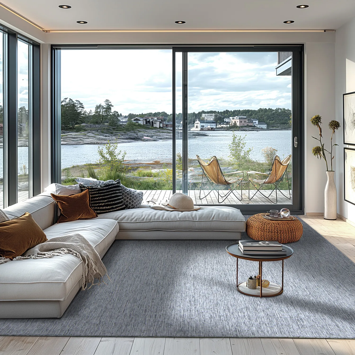 Koberec do interiéru a exteriéru - Monsanto (šedý)