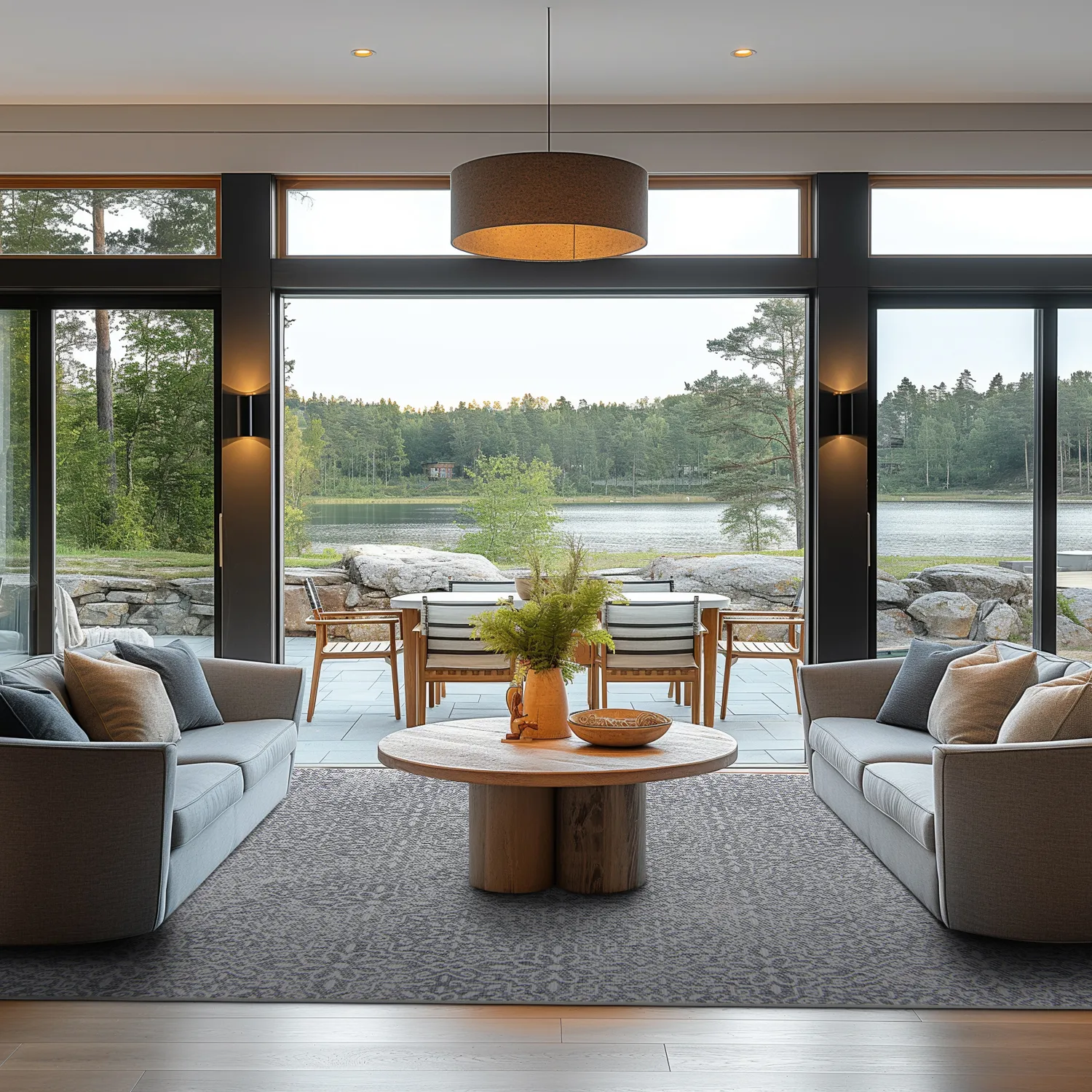 Koberec pre interiér a exteriér - Alesund (šedý)