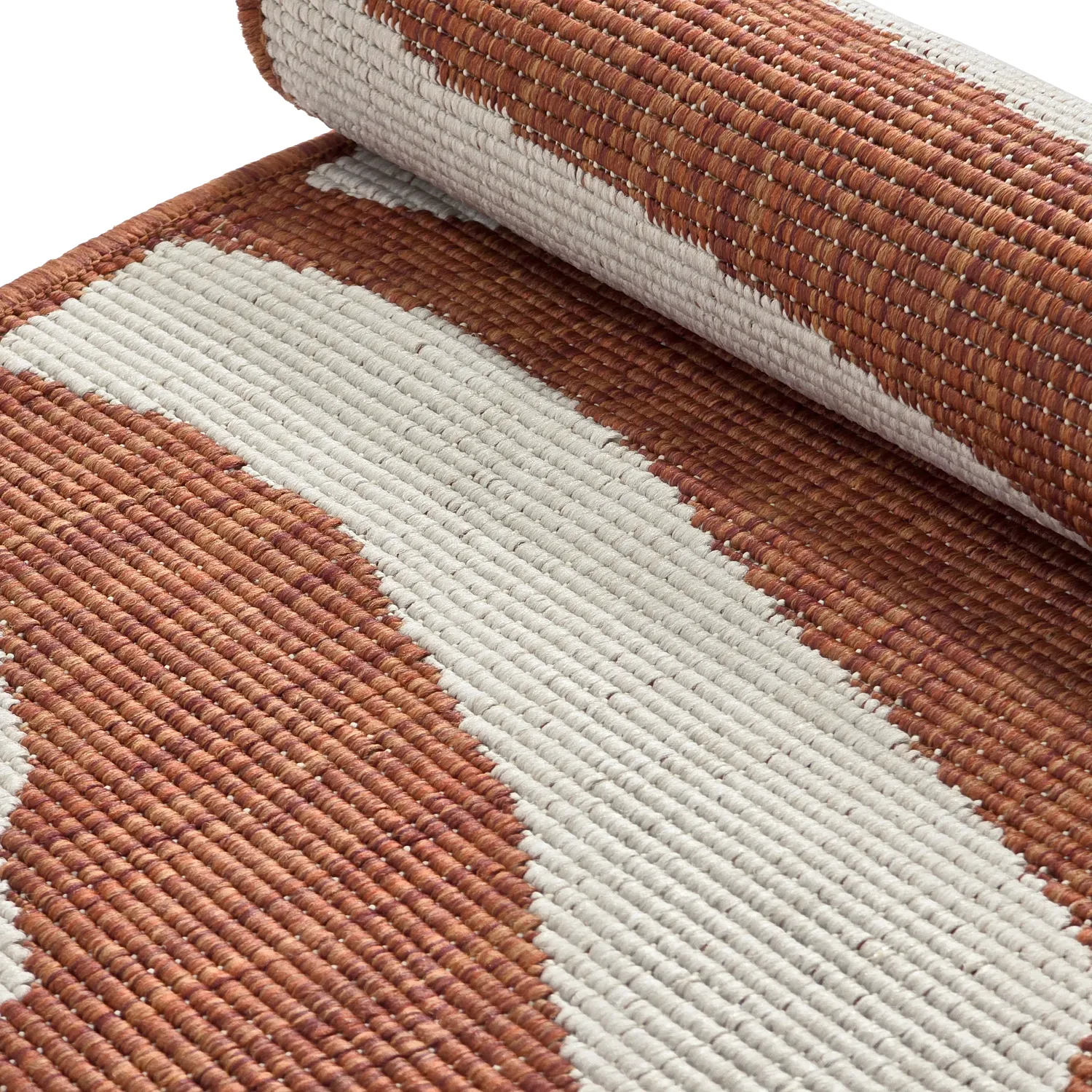 Kruhový koberec - Indoor/Outdoor Winona (oranžový)