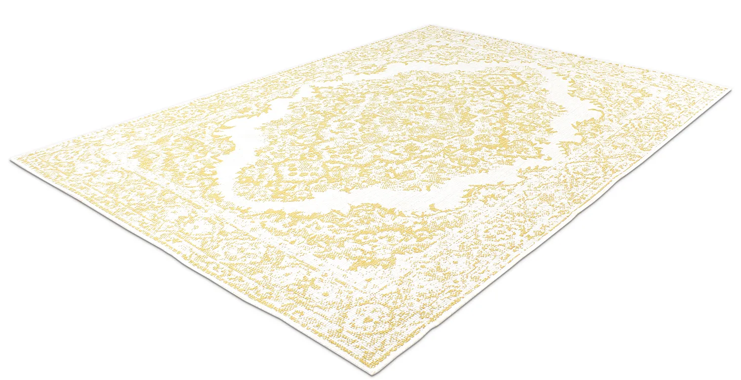Koberec na vnútorné a vonkajšie použitie - Boyd (žltý)