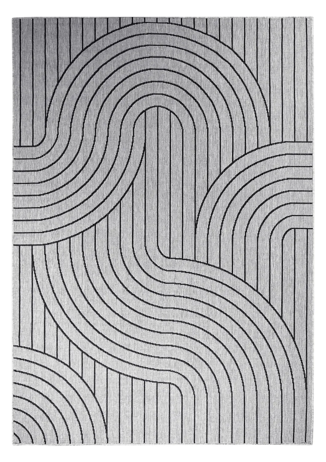 Koberec na interiér a exteriér - Maynard (čierny)