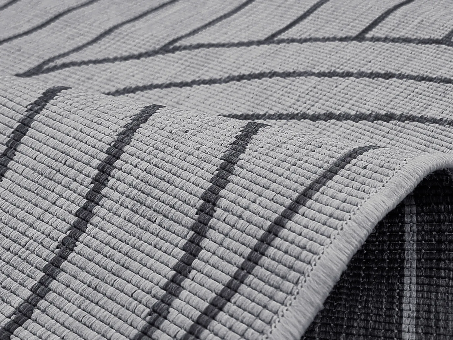 Koberec na interiér a exteriér - Maynard (čierny)