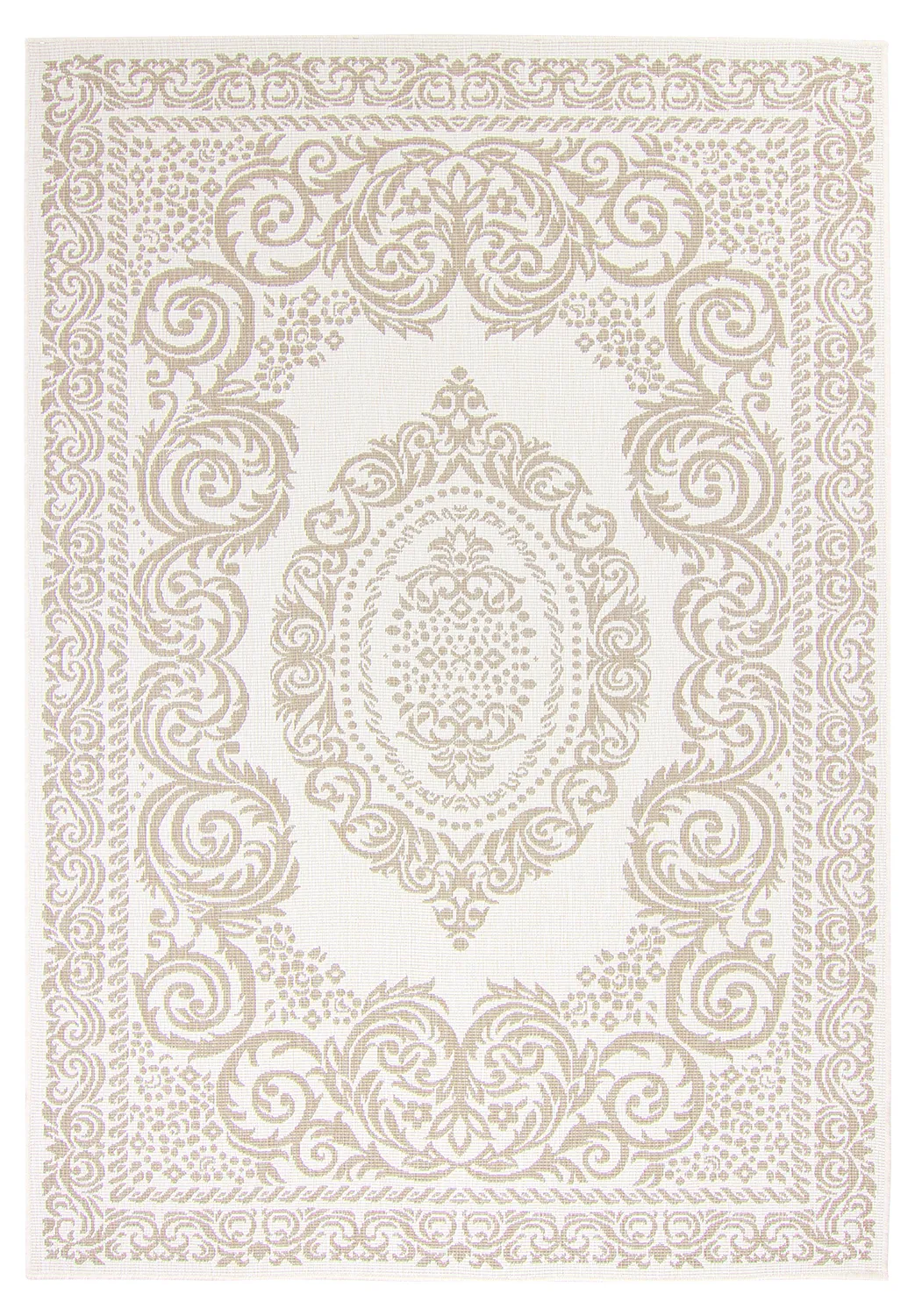 Koberec na interiér a exteriér - Sylvaine (béžový)