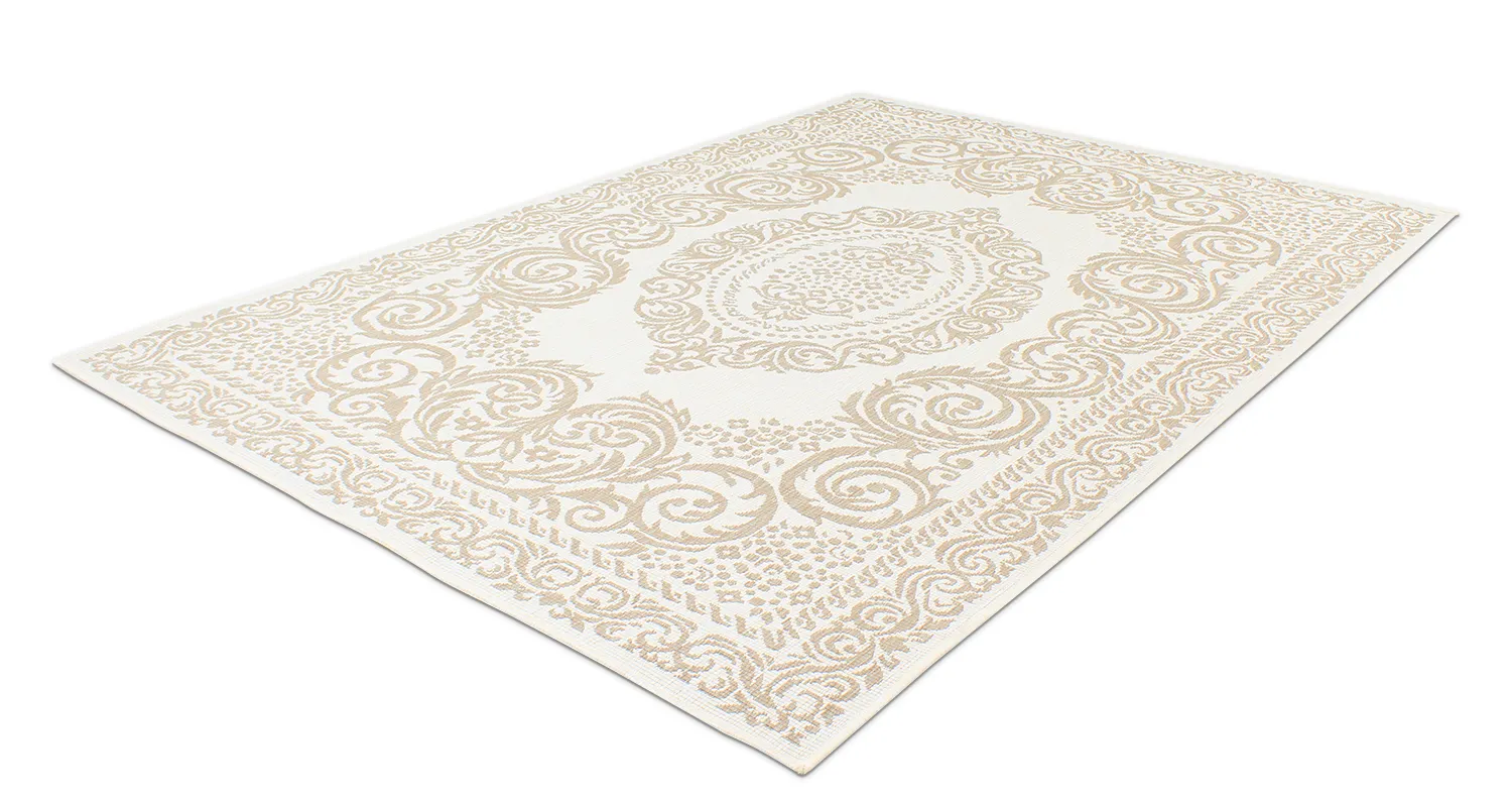 Koberec na interiér a exteriér - Sylvaine (béžový)