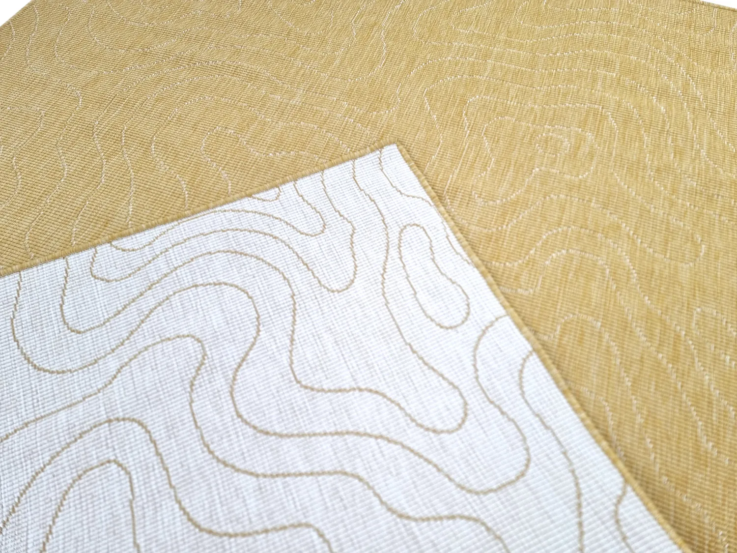 Koberec na interiér a exteriér - Thurman (žltý)