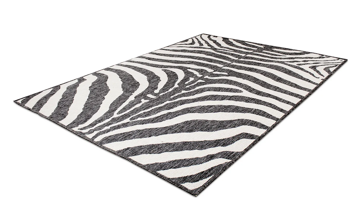 Koberec na vnútorné a vonkajšie použitie - Winona (čierny)