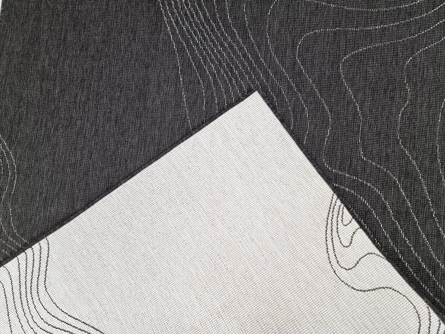 Koberec na interiér a exteriér - Zelmare (čierny)