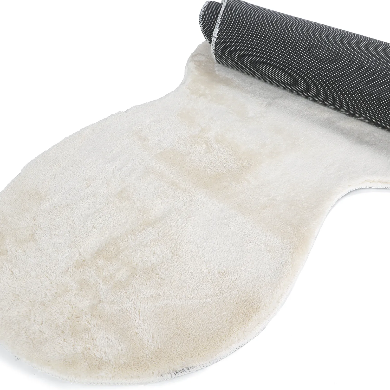 Vågig Gångmatta - Aranga Super Soft Fur (beige)