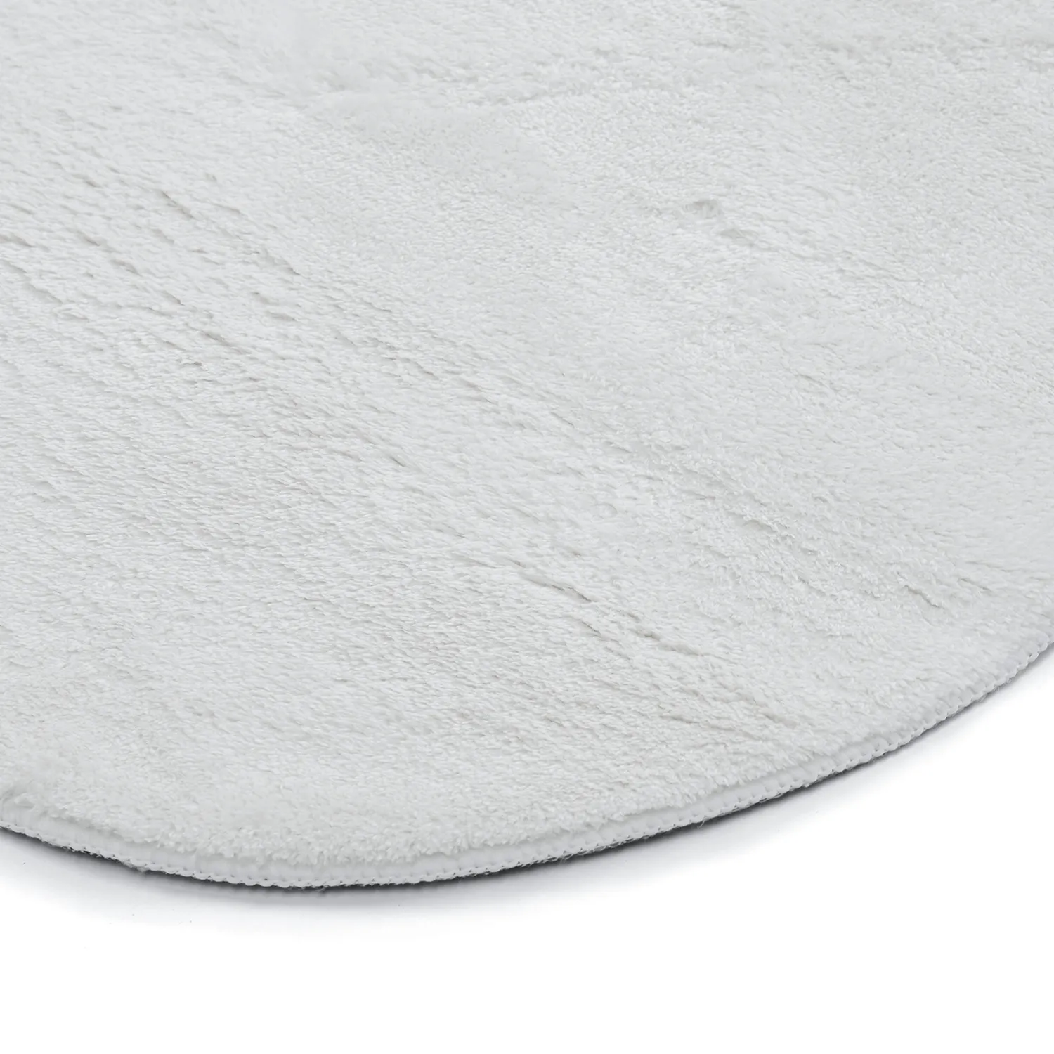 Vågig Gångmatta - Aranga Super Soft Fur (vit)