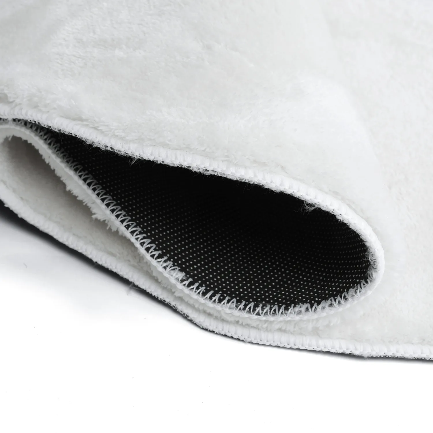 Vågig Gångmatta - Aranga Super Soft Fur (vit)