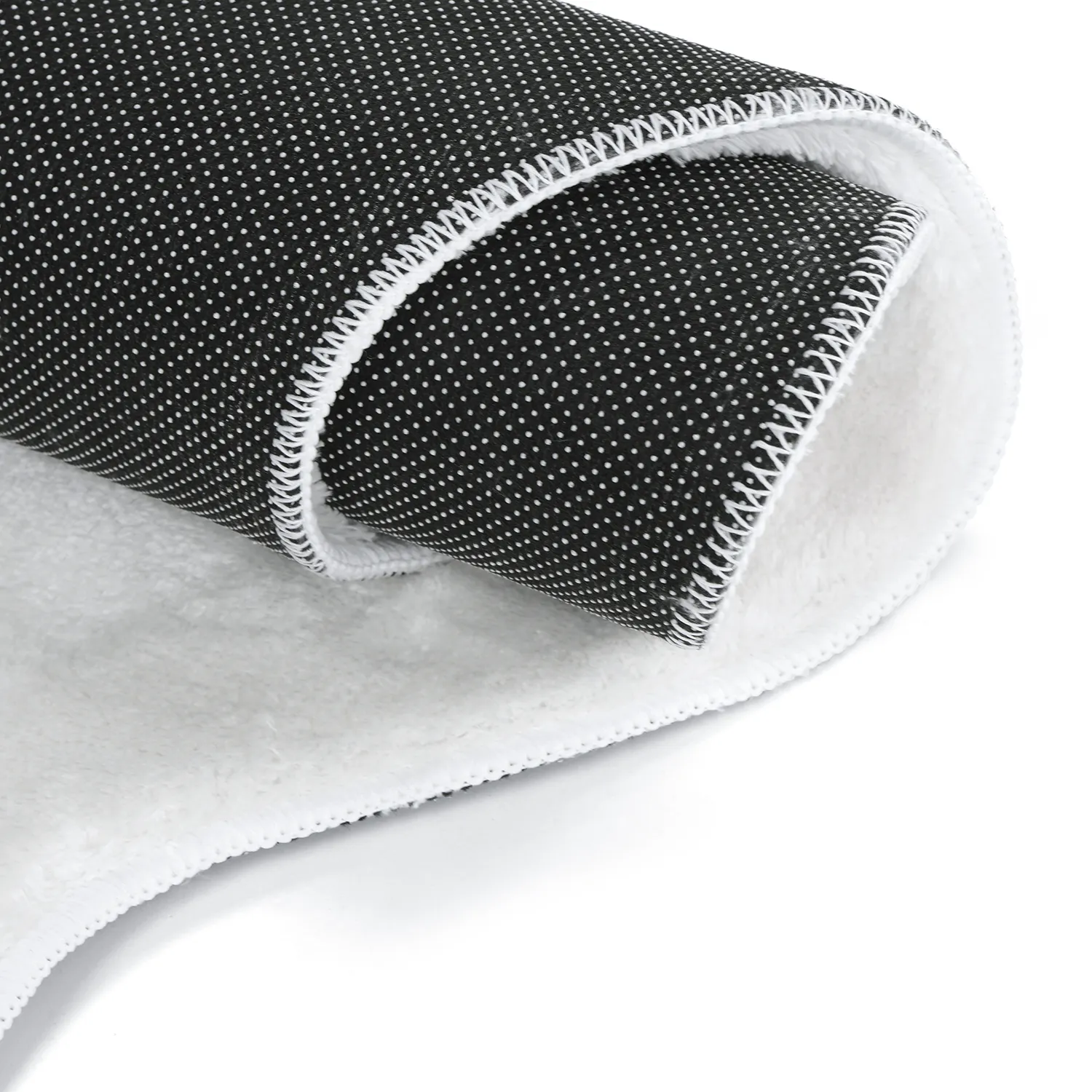 Vågig Gångmatta - Aranga Super Soft Fur (vit)