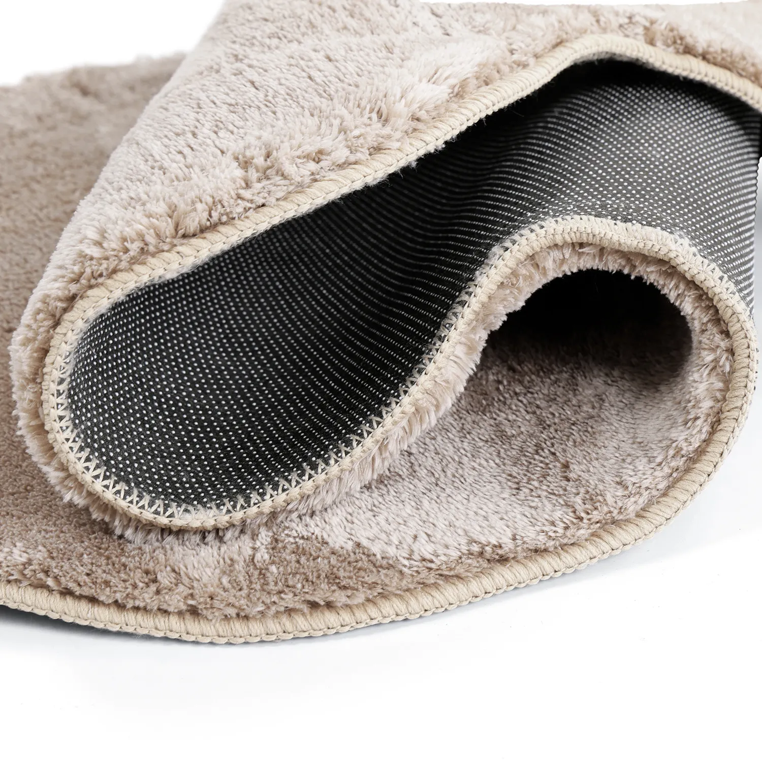 Vågig Gångmatta - Aranga Super Soft Fur (brun)