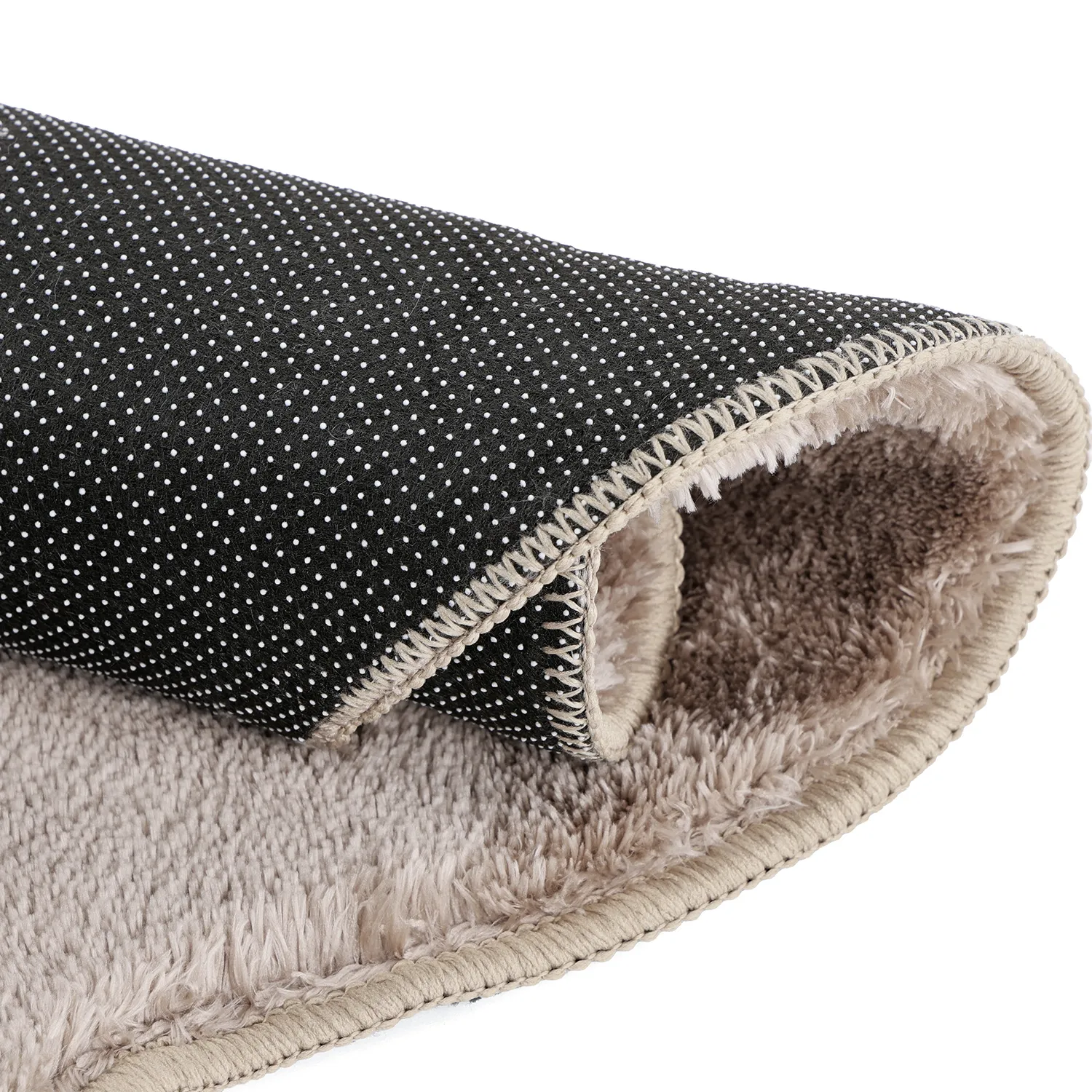 Vågig Gångmatta - Aranga Super Soft Fur (brun)