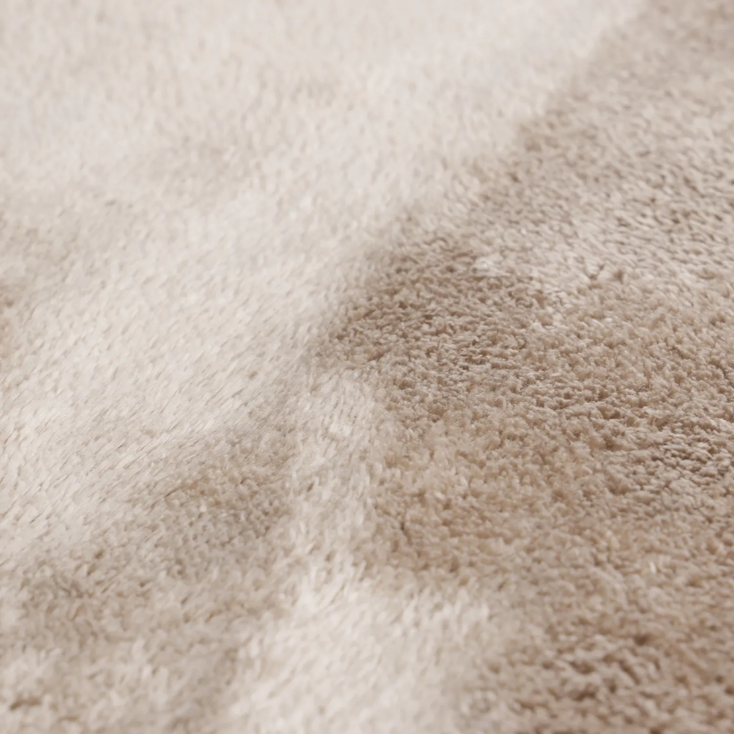 Vågig Gångmatta - Aranga Super Soft Fur (brun)