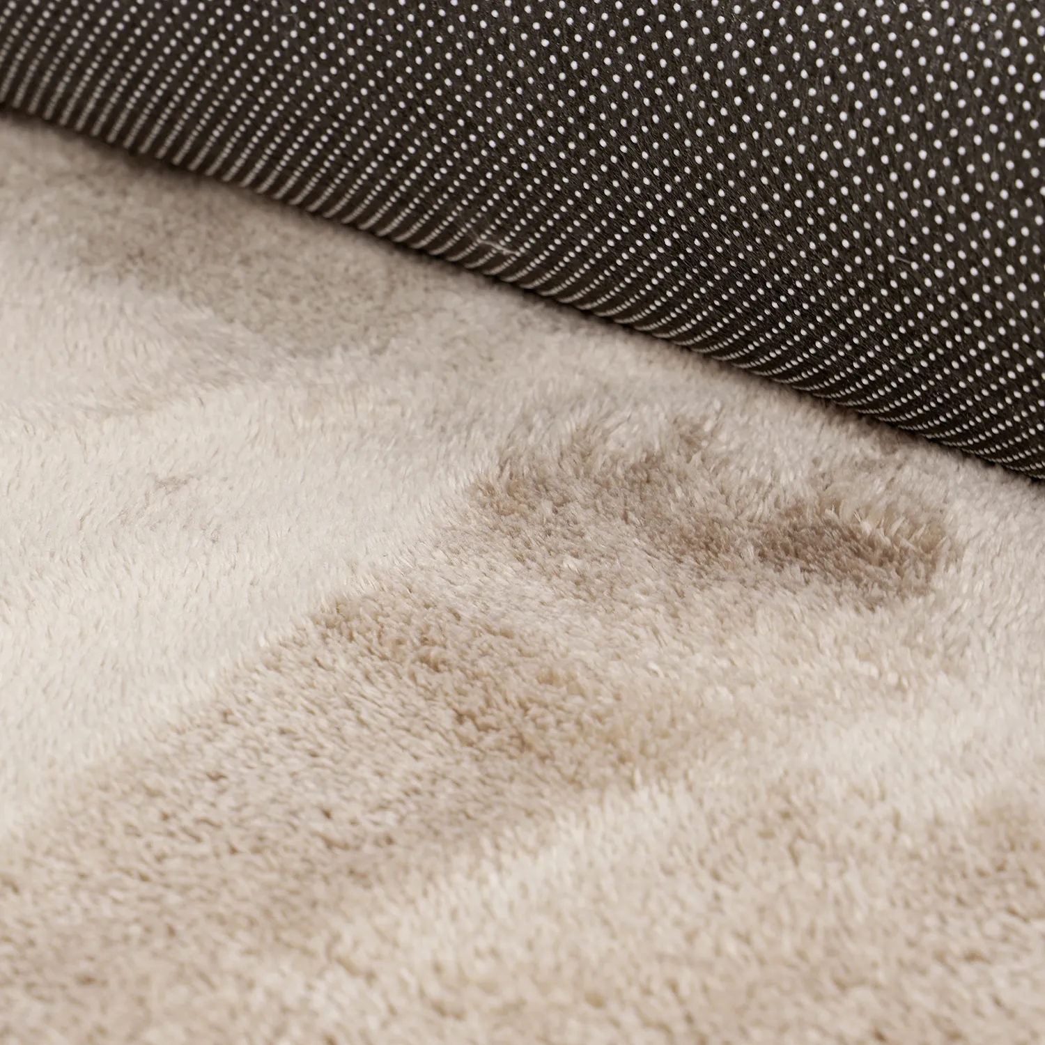 Vågig Gångmatta - Aranga Super Soft Fur (brun)