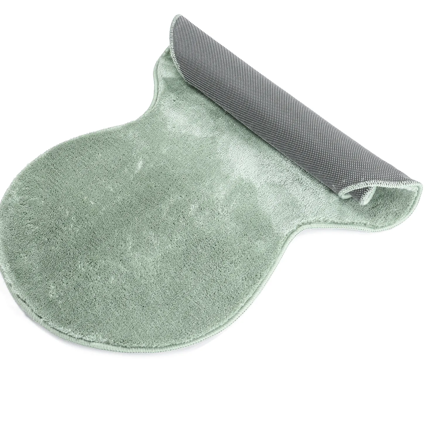 Vågig Gångmatta - Aranga Super Soft Fur (grön)