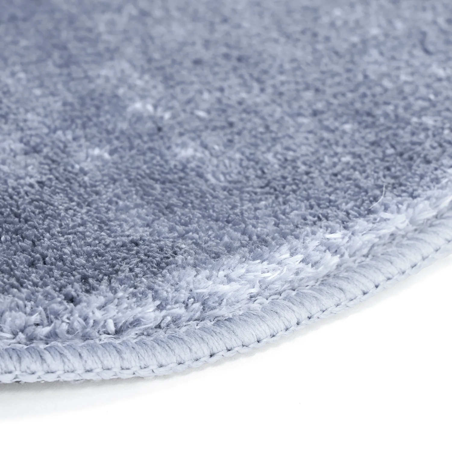 Vågig Gångmatta - Aranga Super Soft Fur (stålblå)