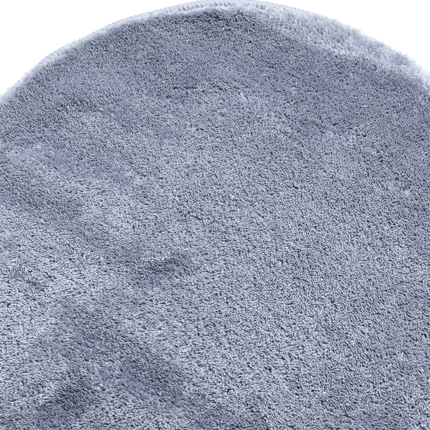 Vågig Gångmatta - Aranga Super Soft Fur (stålblå)