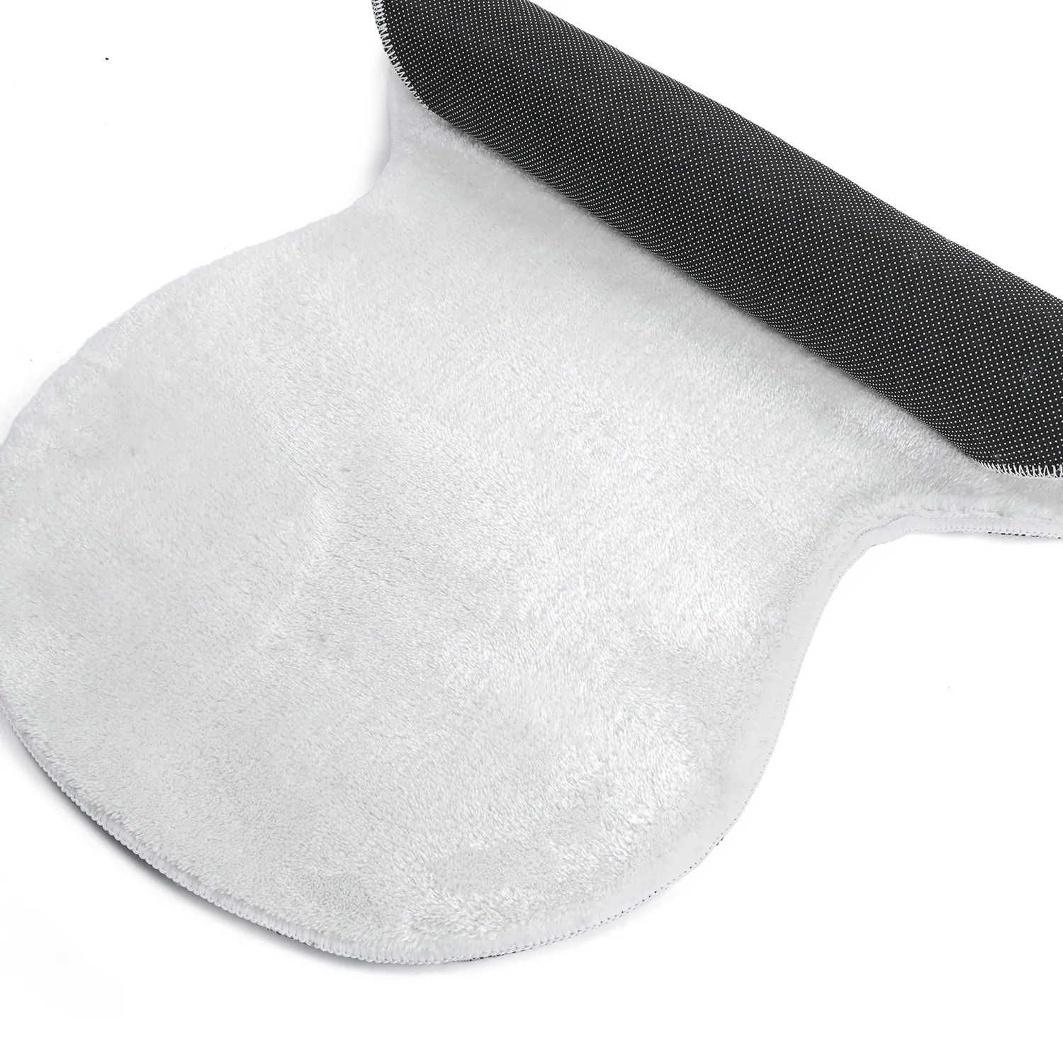 Vågig Gångmatta - Aranga Super Soft Fur (vit)