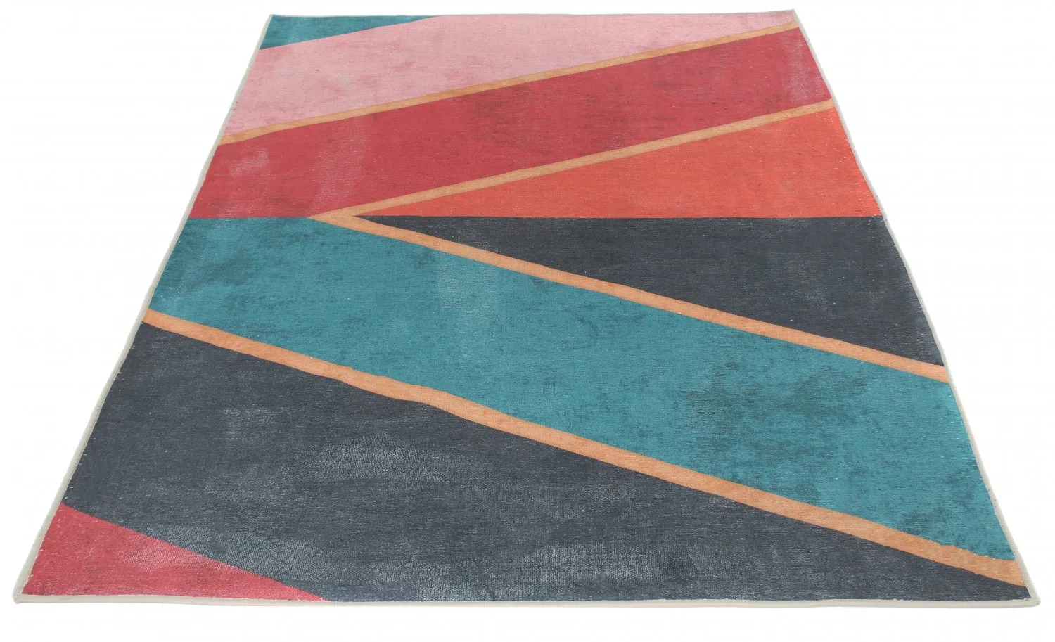 Koberec Wilton - Sanya (červená/multicolor)