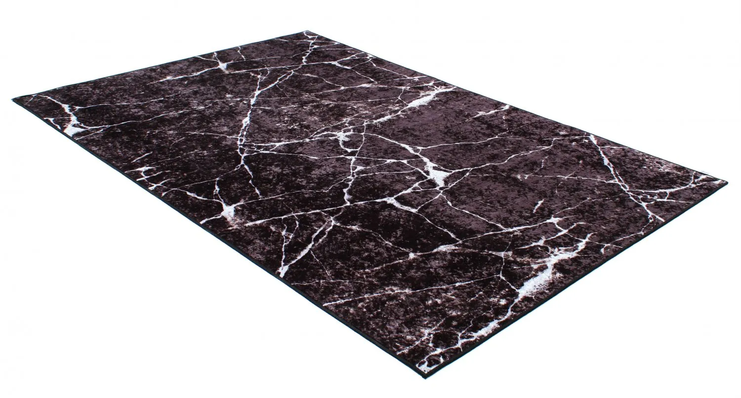 Koberec Wilton - Vieste (čierny/biely)