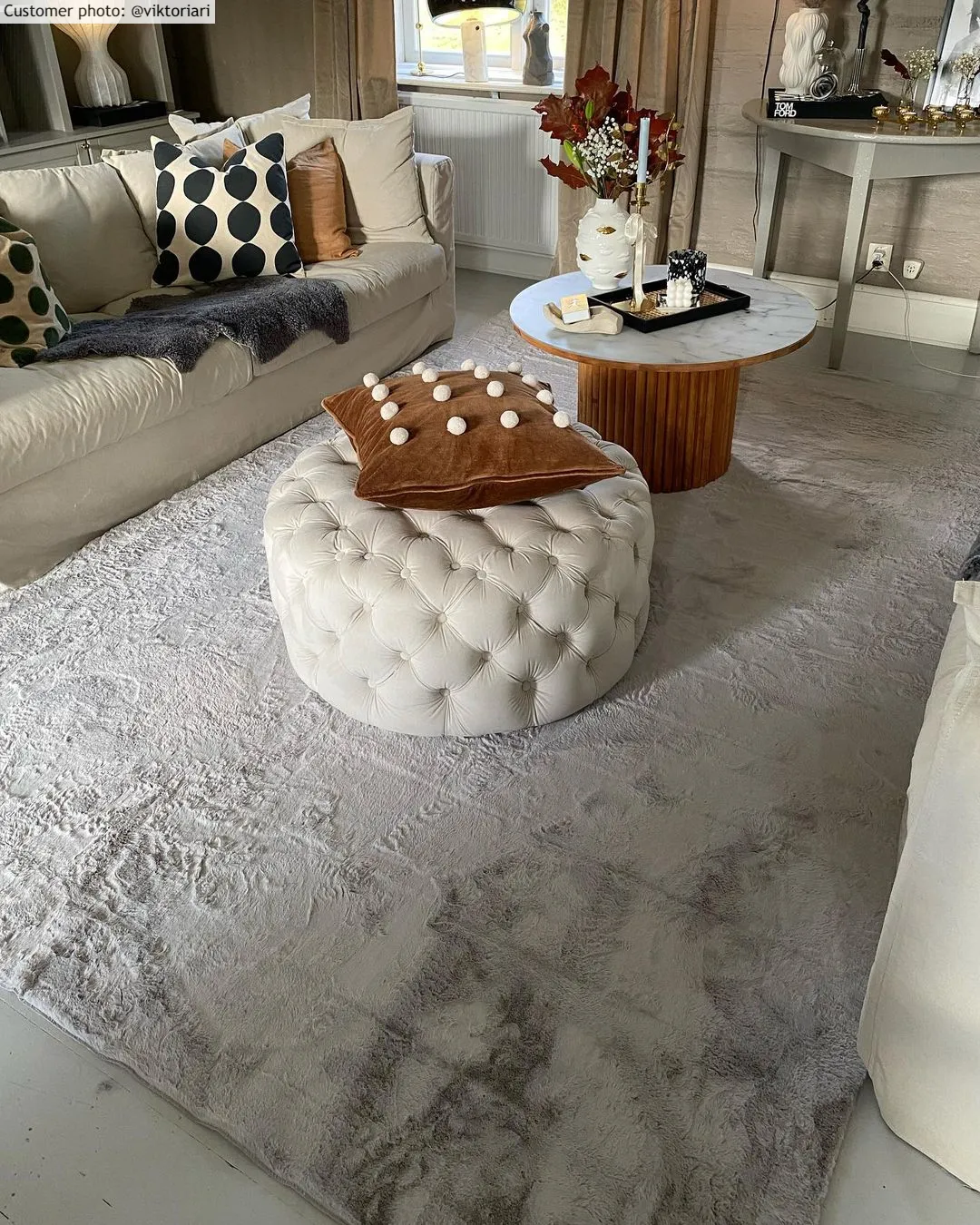 Koberce s dlhým vlasom - Aranga Super Soft Fur (šedá)