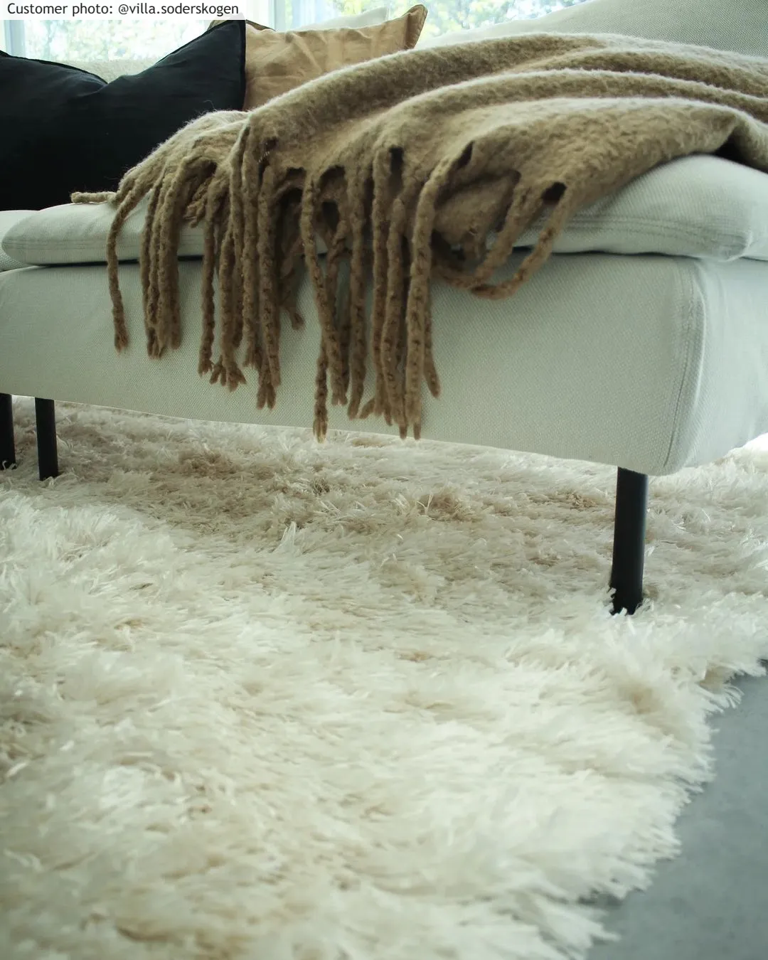 Koberce s dlhým vlasom - Janjira (offwhite)