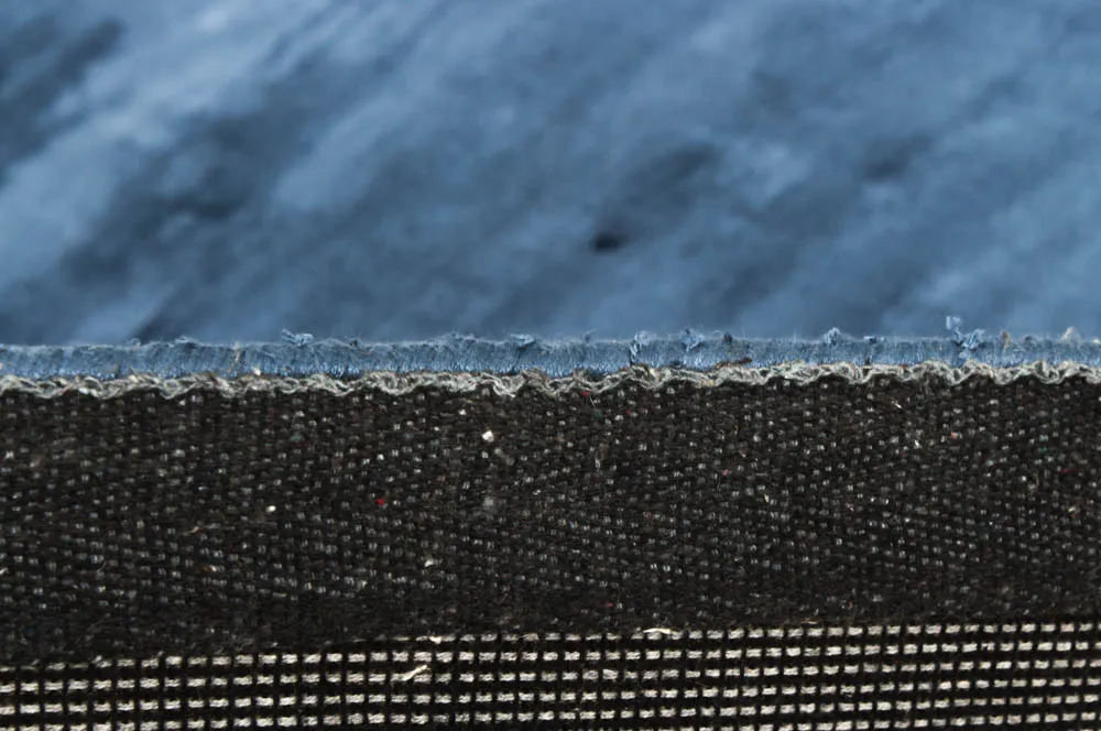 Koberec z viskózy - Jodhpur Špeciálna Luxusná Edícia (modrá)