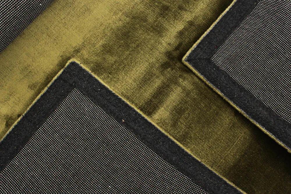 Koberec z viskózy - Jodhpur Špeciálna Luxusná Edícia (zelená)