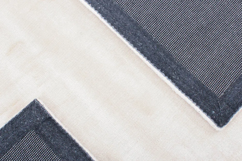 Viskózový koberec - Jodhpur Špeciálna Luxusná Edícia (offwhite)