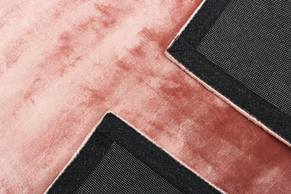 Viskózový koberec - Jodhpur Špeciálna Luxusná Edícia (ružový)