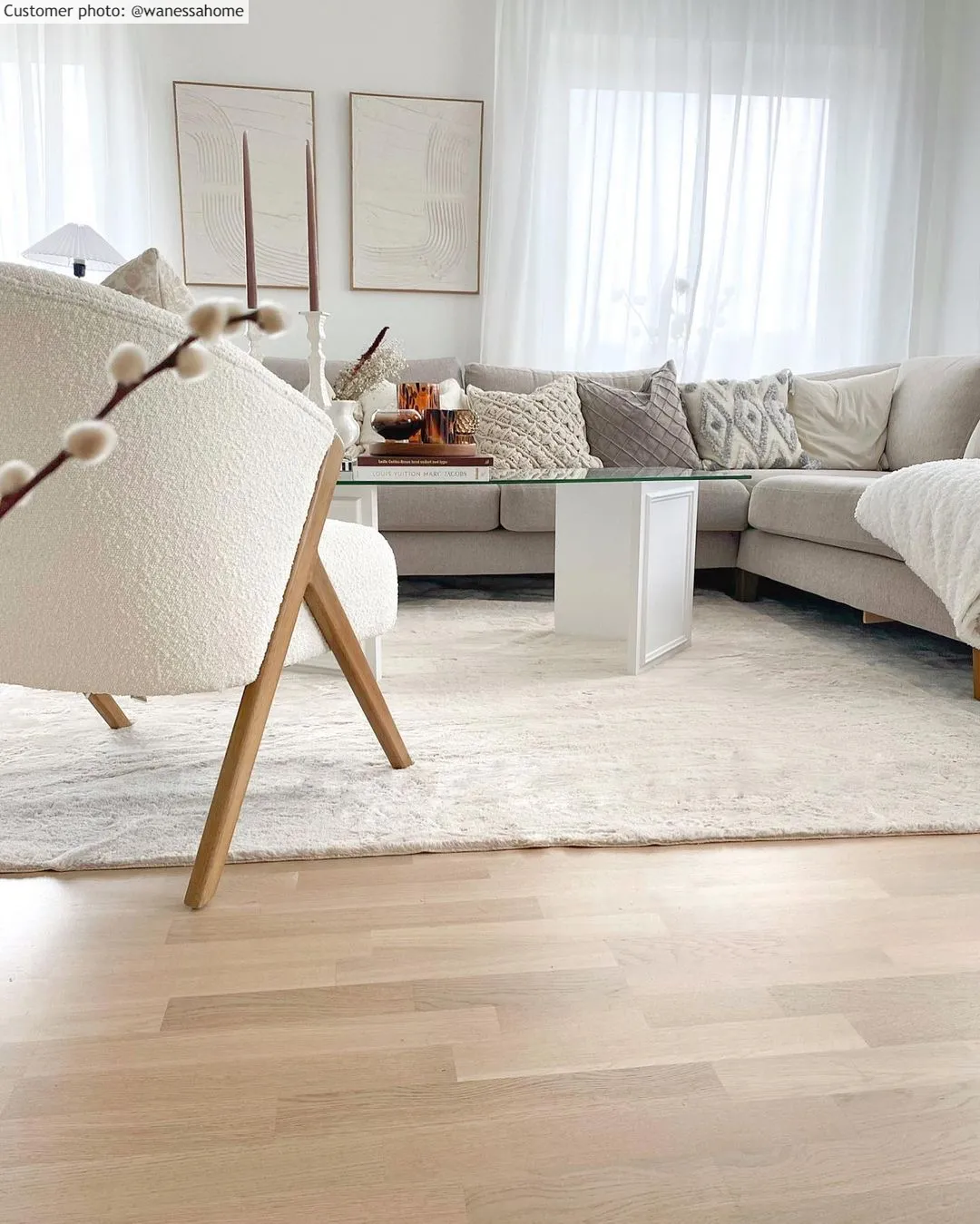 Koberce s dlhým vlasom - Aranga Super Soft Fur (béžová)